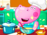 Hippo Cooking School: Game for Girls image