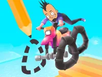 Scribble racing image