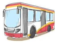 Cartoon Bus Slide image