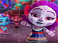 Super Monster Halloween Jigsaw image