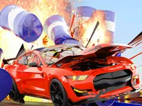 Impossible Car Stunt Races: Mega Ramps image