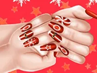 Christmas Fashion Nail Salon - Girl Game image