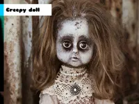 Creepy Doll Jigsaw image