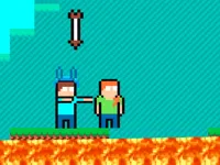 Pixel Battle Upward image