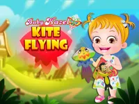 Baby Hazel Kite Flying image